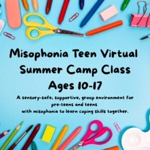 Misophonia Teen Virtual Summer Camp Class